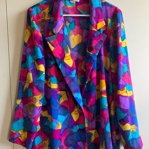 Color Block Blazer